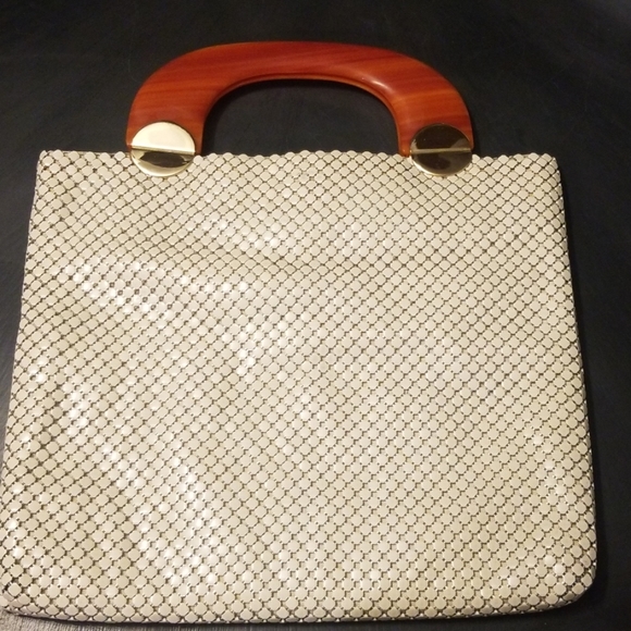 Vintage Whiting & Davis mesh handbag - Picture 4 of 5